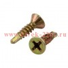 Саморез оконный сверло 3.9х16 желт. цинк Kranz 1505-3916-1
