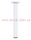 Ножка металлическая круглая нерегулир. D30х300мм бел. Tech-KREP 151267