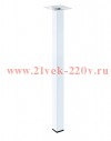 Ножка металлическая квадрат нерегулир. 25х25х400мм бел. Tech-KREP 151260