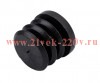 Заглушка внутренняя для трубы D25мм черн. пластик (пакет) Tech-Krep 512030