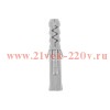 Дюбель распорный 10х60мм сер. нейлон (уп.100шт) Kranz KR-01-3619-016