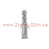 Дюбель распорный 8х50мм сер. нейлон (уп.100шт) Kranz KR-01-3619-012