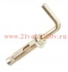 Болт анкерный с Г-обр. крюком HL 8х40 (уп.2шт) Tech-KREP 112565