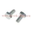 Болт М10х20 с шестигранной головкой цинк. DIN 933 (уп.25шт) класс прочности 8.8. коробка Tech-Krep 1