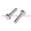 Болт М12х40 с шестигранной головкой цинк. DIN 933 (уп.15шт) класс прочности 8.8. коробка Tech-Krep 1