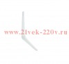 Консоль 300х350х08 бел. накладной 127802