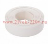 Лента кромочная меламиновая с клеем 19мм бел. (уп.5м) Tech-Krep 109908