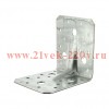Угол крепежный усиленный 90х90х40 цинк Tech-KREP 126395