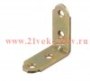 Уголок бытовой 25х25х17х2мм желт. Tech-KREP 148306