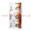 Розетка 2-м СП 10А DEA без заземл. бел. Kranz KR-78-0217