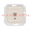 Розетка телефонная СП RJ11 DEA механизм беж. Kranz KR-78-0252