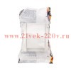 Розетка 1-м ОП INDUSTRIAL IP54 с заземл. керамика бел. Kranz KR-78-0814