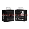 Розетка компьютерная СП STRONG MIELE RJ45 кат6 антрацит Kranz KR-78-0724-5