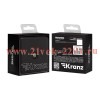 Розетка телевизионная TV СП ROUND MIELE оникс Kranz KR-78-0723-3