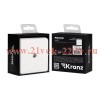 Розетка телевизионная TV СП ROUND MIELE перламутр Kranz KR-78-0723-1