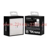 Розетка компьютерная СП STRONG MIELE RJ45 кат6 жемчуг Kranz KR-78-0724-4