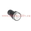 Лампа светодиодная OptiSignal Compact D22 С7-L-B1 бел. 24В AC/DC XB7EV01BP КЭАЗ 362148