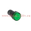 Лампа светодиодная OptiSignal Compact D22 С7-L-M3 зел. 230В AC/DC XB7EV03MP КЭАЗ 362159