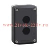 Корпус кнопочного поста OptiSignal Compact D22 С7-BD67-2 2 отв. IP67 XALD02 КЭАЗ 362234