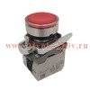 Кнопка КМЕ4611мЛС-24В-красный-1но+1нз-цилиндр-индикатор-IP65 КЭАЗ 291154