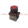 Кнопка КМЕ4511мЛ 220В красн. 1но+1нз цилиндр индикатор IP54 КЭАЗ 354405