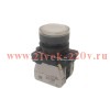 Кнопка КМЕ4511мЛС 220В бел. 1но+1нз цилиндр индикатор IP54 КЭАЗ 354468