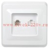 Розетка 2-местная компьютерная и телефонная RJ11/RJ45 Cat5e ИЭК ВЕГА белый (РK/T12-ВБ) EIV20-K01-DM