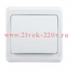 Выключатель 1-клавишный ИЭК ВЕГА 10А белый (ВС10-1-0-ВБ) EVV10-K01-10-DM