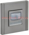 Датчик движения ИЭК FORTE&PIANO FP556 с LED подсветкой сталь FP-MS11-N-150-05-K46