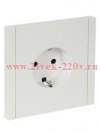 Розетка с заземлением ИЭК FORTE&PIANO FP216 16А белый FP-R11-16-K01