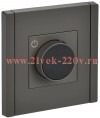 Термостат электронный с индикацией ИЭК FORTE&PIANO FP352 с датчиком 2,4м серый FP-RT11-K03