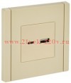 Розетка для зарядки ИЭК FORTE&PIANO FP451 USB A+C 18Вт ваниль FP-U22-018-K10