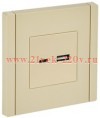 Розетка для зарядки ИЭК FORTE&PIANO FP450 USB A+C 3,1А ваниль FP-U22-D31-K10