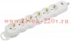 Колодка удлинителя 6-мест. с заземл. РПр06 IEK WYP10-D-KP-16-06-ZS-K01