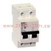 Выключатель автоматический модульный 2п C 1А 4.5кА ВА47-29-2C1-УХЛ3 КЭАЗ 253166