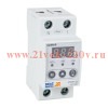 Реле напряжения OptiRel D PVP-32 с ЖК-дисплеем 32 А КЭАЗ 357861