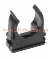 Крепеж-клипса для труб d20мм черн. (уп.100шт) TOKOV ELECTRIC TKE-LC-20-C05/100