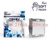 Переключатель проходной 1-кл. СП Pixel 10А IP20 механизм айс TOKOV ELECTRIC TKE-PX-P1-C34