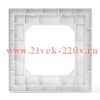 Рамка 1-м Pixel бел. TOKOV ELECTRIC TKE-PX-RM1-C01