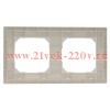 Рамка 2-м Pixel универс. беж. TOKOV ELECTRIC TKE-PX-RM2-C02