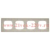 Рамка 4-м Pixel универс. беж. TOKOV ELECTRIC TKE-PX-RM4-C02