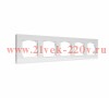 Рамка 5-м Pixel бел. TOKOV ELECTRIC TKE-PX-RM5-C01