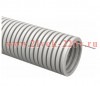 Труба гофрированная d16мм ПВХ с протяжкой сер. (уп.100м) TOKOV ELECTRIC TKE-TG/P-16-C06/100