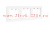 Рамка 3-м Эпика пластик бел. EKF UP1-FPW-03