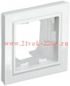 Рамка на 1 пост IP44 ИЭК BRITE белый (РУ-1-БрБ-44) BR-M12-44-K01