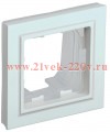 Рамка на 1 пост IP44 ИЭК BRITE жемчуг (РУ-1-БрЖ-44) BR-M12-44-K36