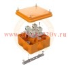 Коробка огнестойкая 100х100х50 для открытой проводки 40-0300-FR1.5-6 Е15-Е120 Промрукав