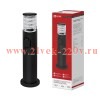 Светильник ТБУ ART-RP600-1WO-1хA60-BL IP54 600мм уличный напольн. розетка с заземл. контактом черн.