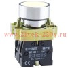 Кнопка управления NP2-BA15 без подсветки 1НО+1НЗ IP40 (R) бел. CHINT 574369
