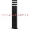 Светильник уличный напольный ЭРА «Астрея» GBF-101-BL-0600 230В Е27 max 30Вт IP54 600х145x90мм черный